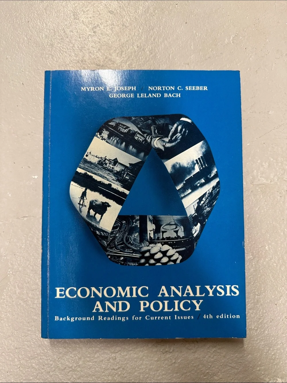 4th Edition Economic Analysis and Policy by Myron L. Joseph and others